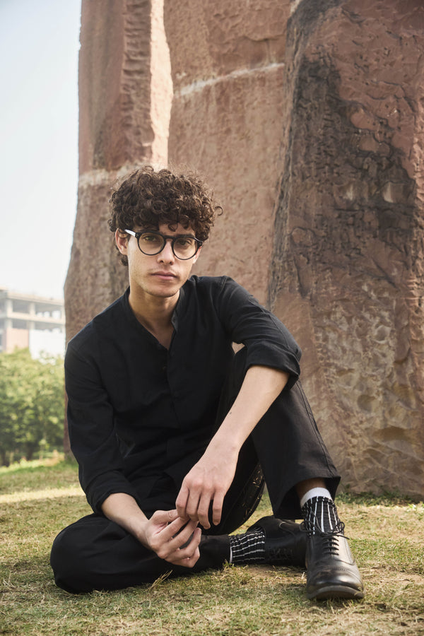 ATLAS : Handwoven Cotton Full Sleeve shirt