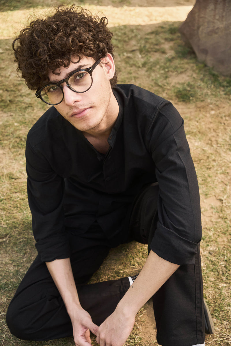 ATLAS : Handwoven Cotton Full Sleeve shirt