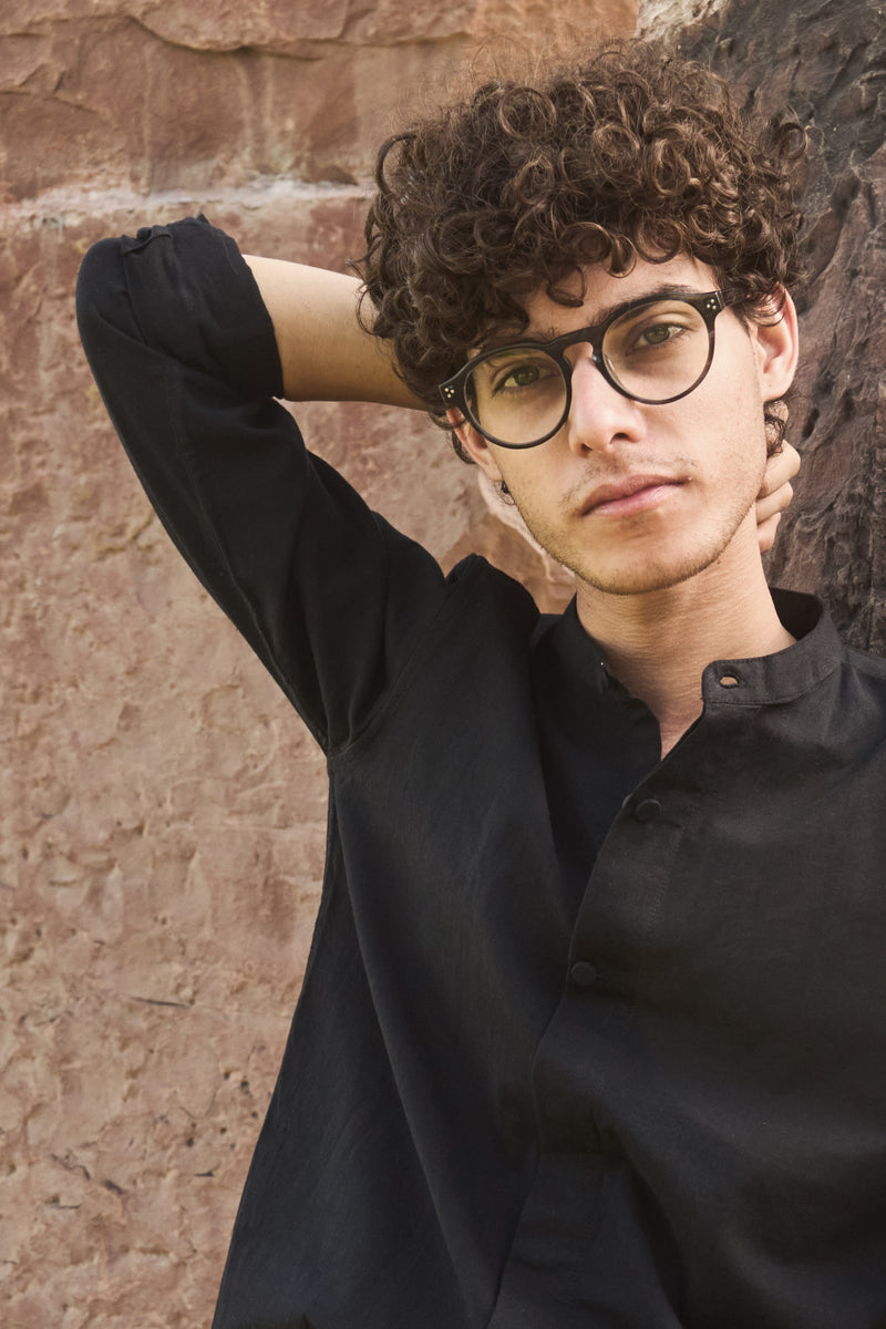 ATLAS : Handwoven Cotton Full Sleeve shirt