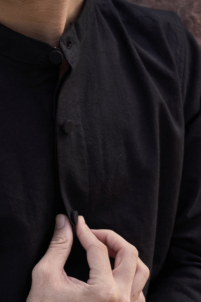 ATLAS : Handwoven Cotton Full Sleeve shirt