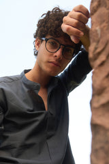 HAIL : Handwoven Cotton Full Sleeve Shirt