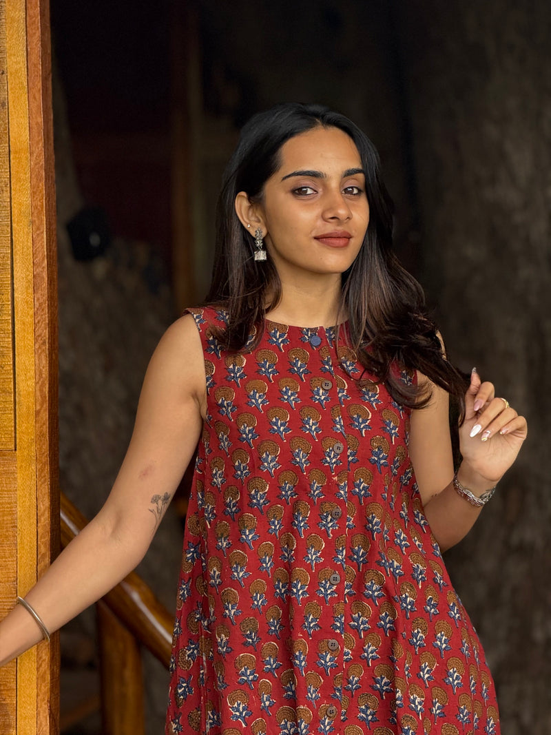 Chitra Hand Blockprinted Co-ord Set