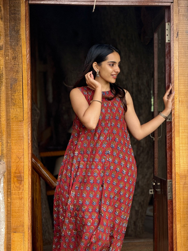Chitra Hand Blockprinted Co-ord Set