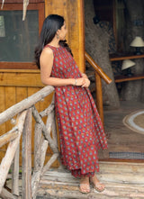 Chitra Hand Blockprinted Co-ord Set