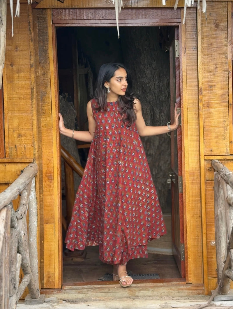 Chitra Hand Blockprinted Co-ord Set