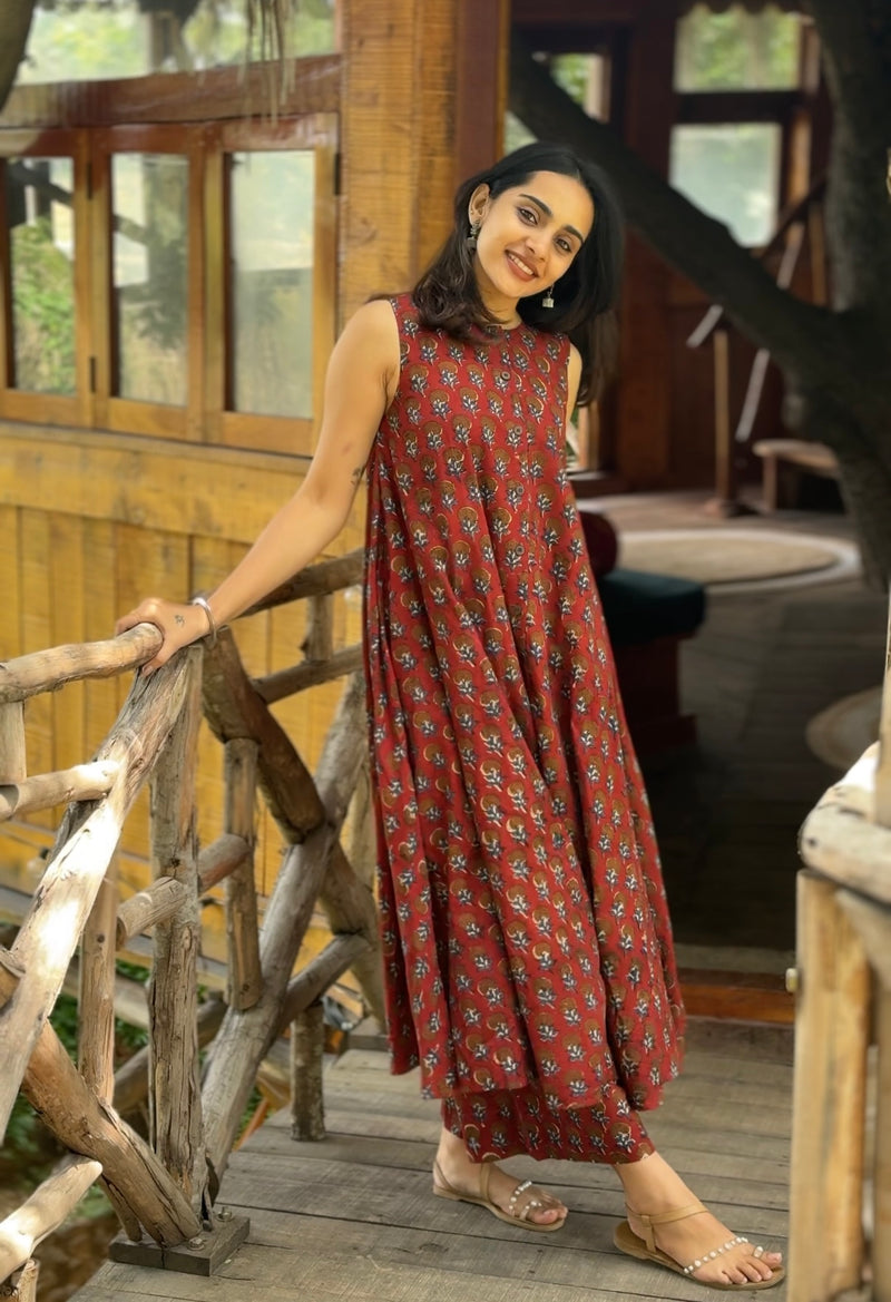 Chitra Hand Blockprinted Co-ord Set