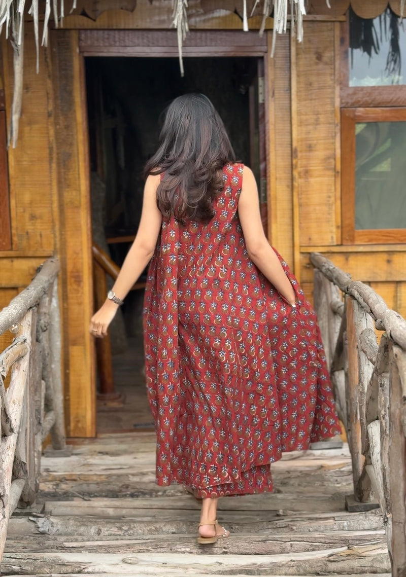 Chitra Hand Blockprinted Co-ord Set