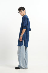 Jaal - Indigo Dabu Blockprint Kurta [PRE-ORDER ONLY]