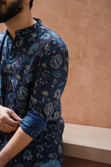 RAAG : Blockprint Short Kurta