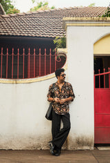 TAMARA : Blockprint Short Kurta