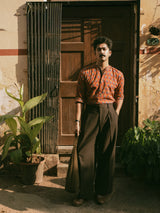 RUDRA : Blockprint Short Kurta
