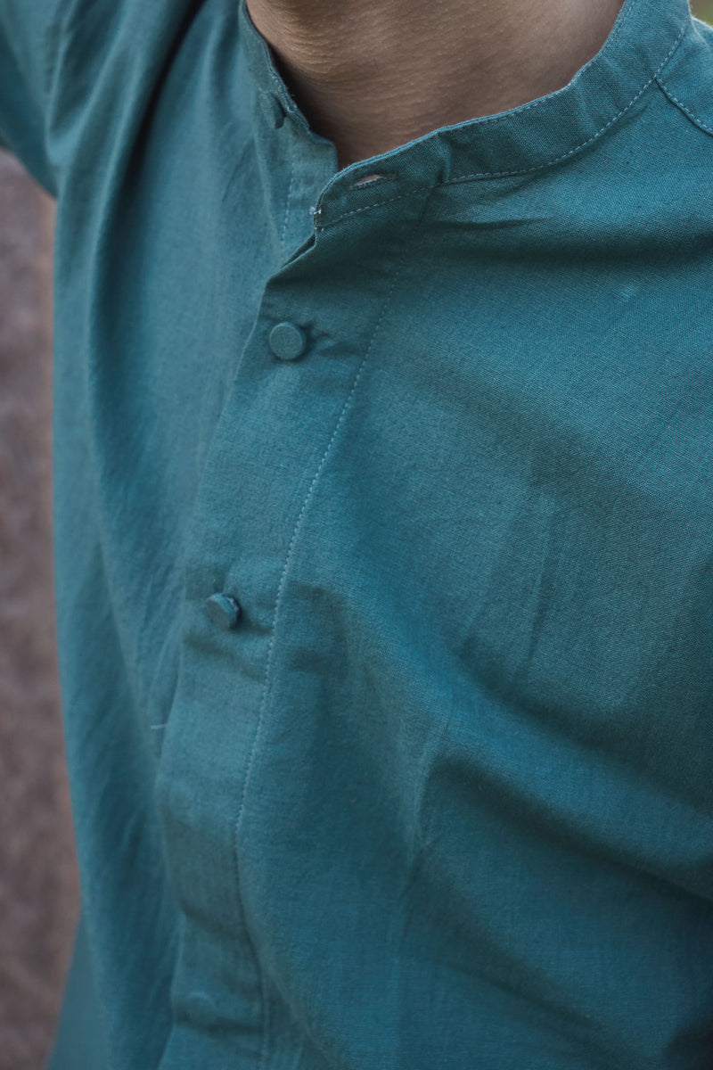 SIERRA : Handwoven Cotton Full Sleeve Shirt