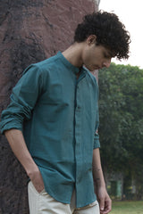 SIERRA : Handwoven Cotton Full Sleeve Shirt