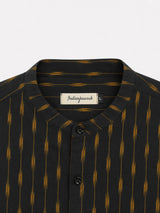 CINNAMON : Ikat Black Full-sleeve Shirt