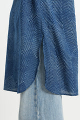 Leher - Indigo Dabu Blockprint Kurta [PRE-ORDER ONLY]