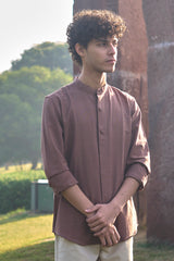 LUNA : Handwoven Cotton Full Sleeve Shirt