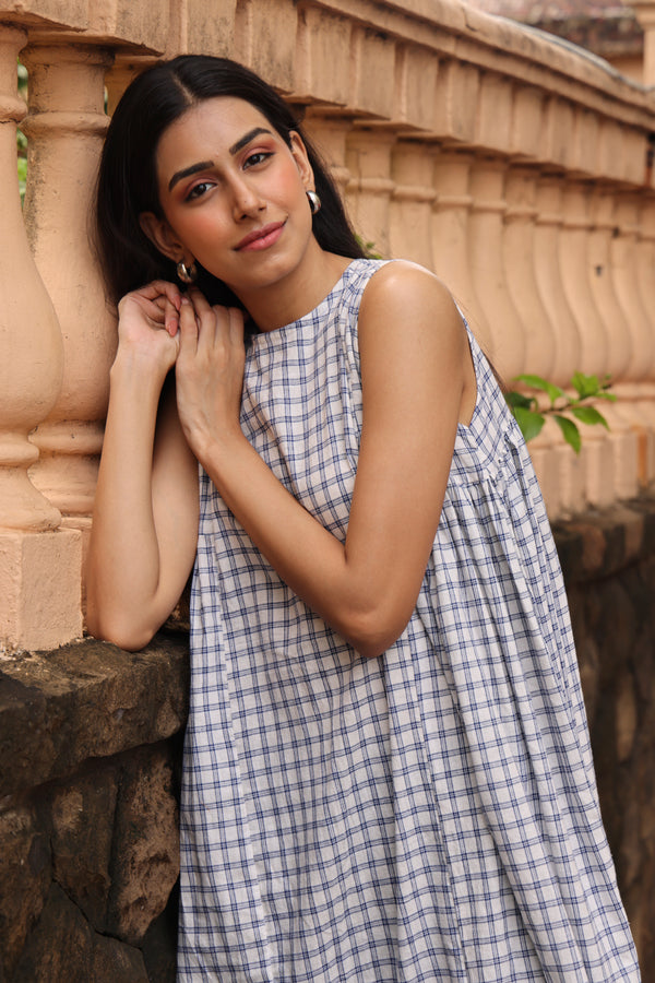 Monica Handwoven White dress