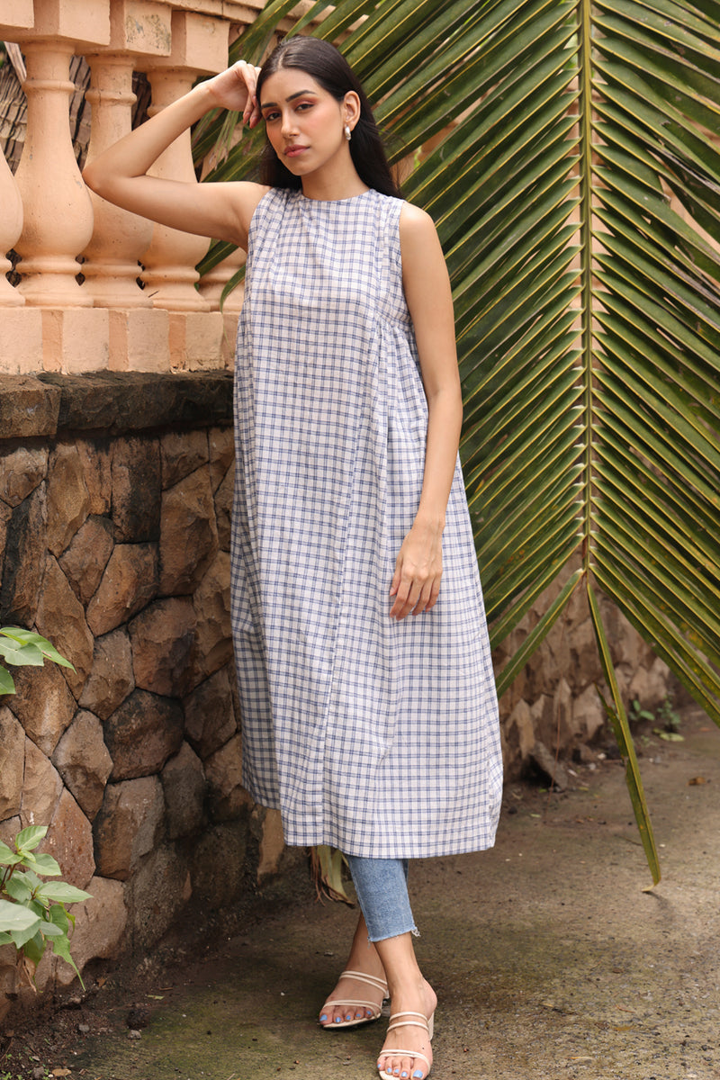 Monica Handwoven White dress