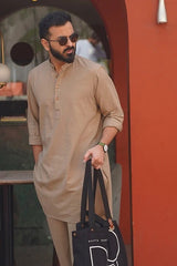 SAND : Sand Handwoven Cotton Co-ord Set