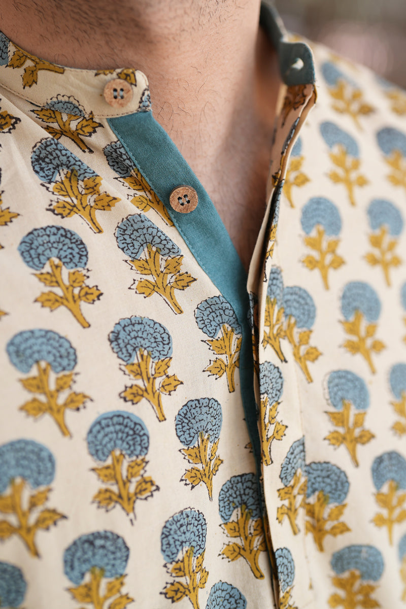 Shlok : Blockprinted Short Kurta