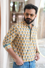 Shlok : Blockprinted Short Kurta