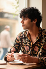 TAMARA : Blockprint Short Kurta