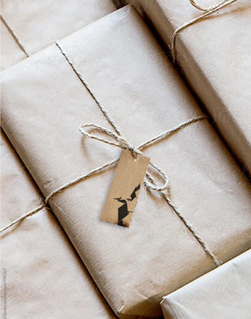 Gift wrap & note